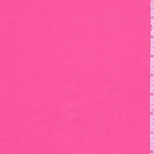 1 3/4 YD PC-Coral Pink Stretch Poplin Fabric