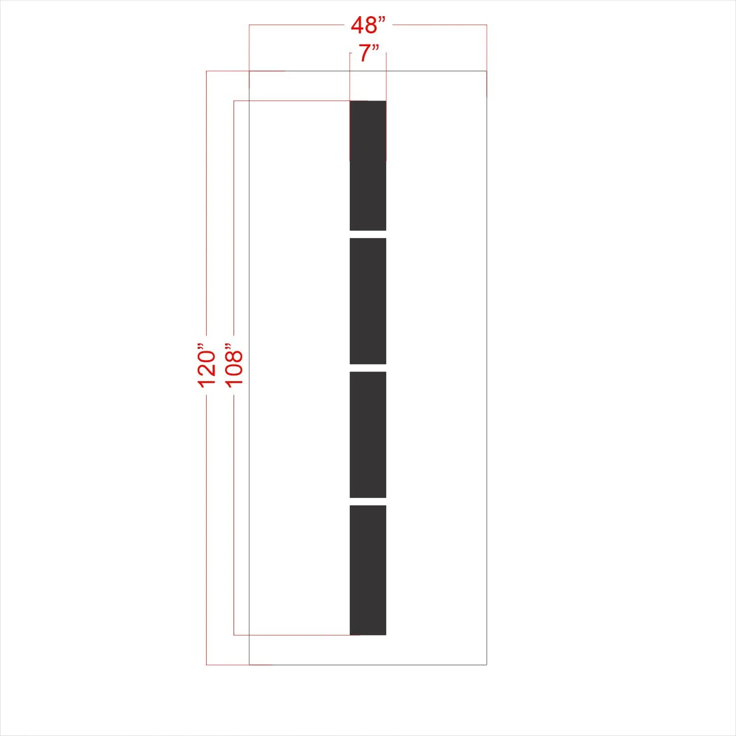 108" FAA Airport Stencil Kit