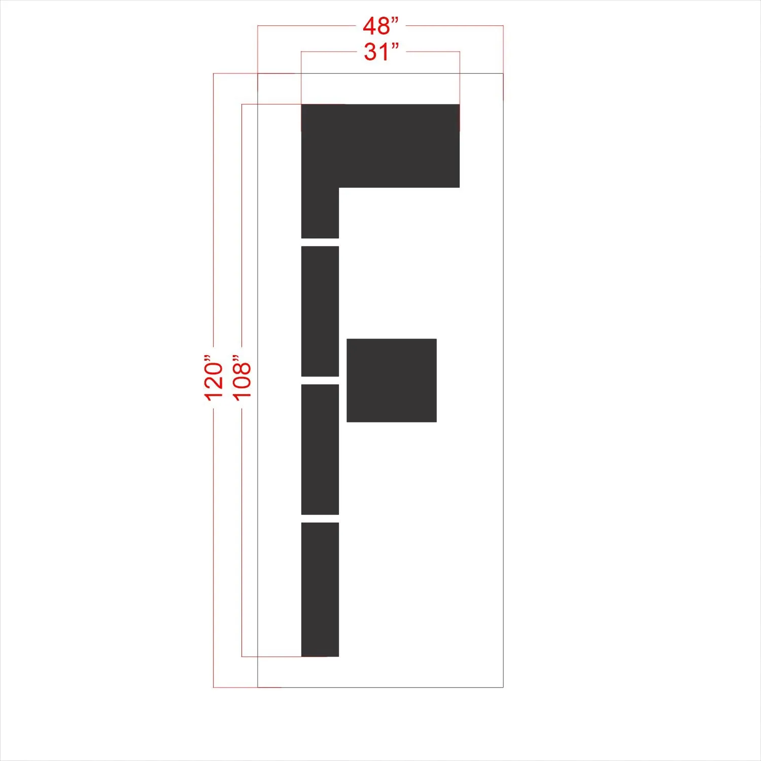 108" FAA Airport Stencil Kit