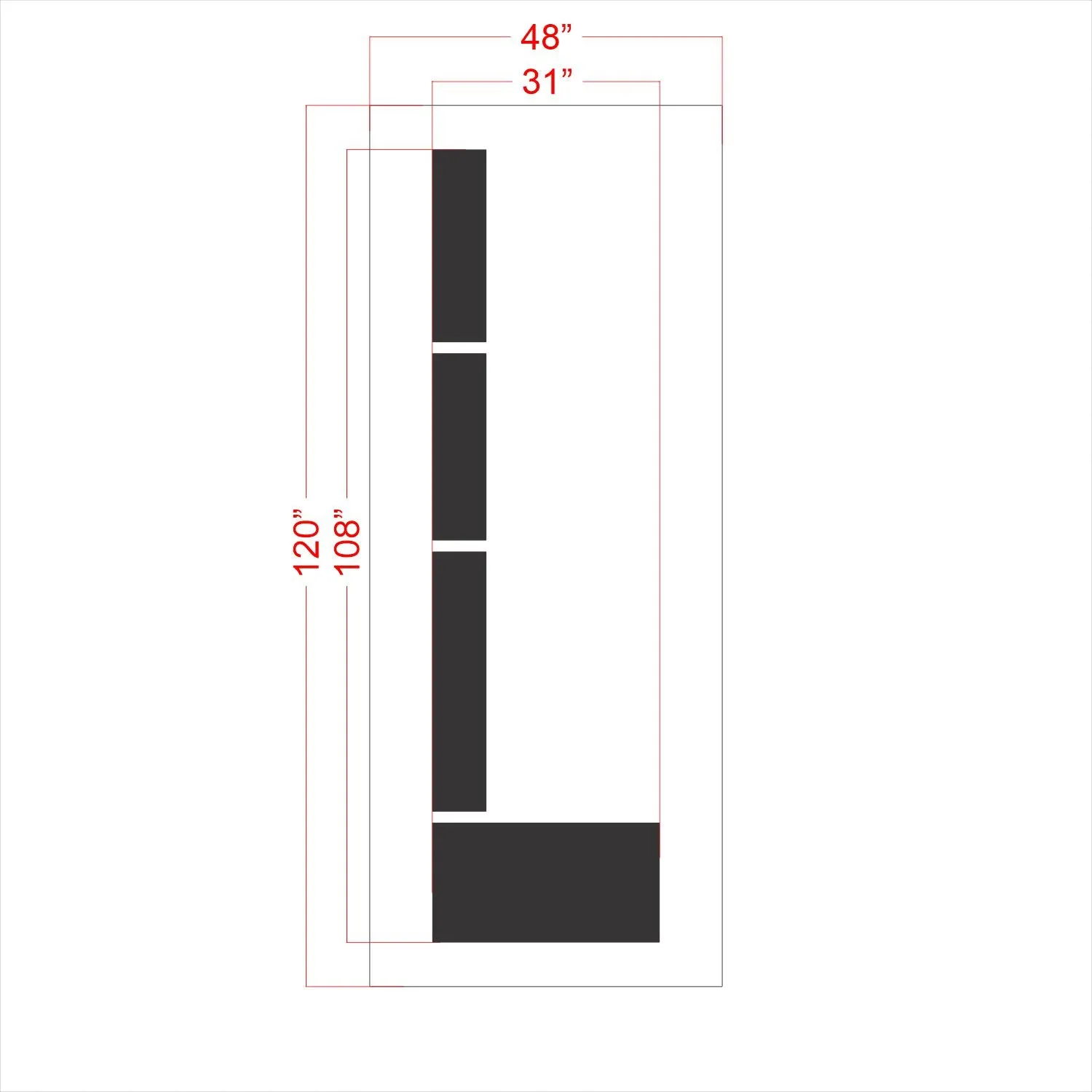 108" FAA Airport Stencil Kit