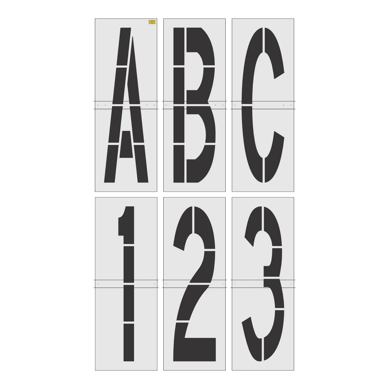 120" FAA Airport Stencil Kit