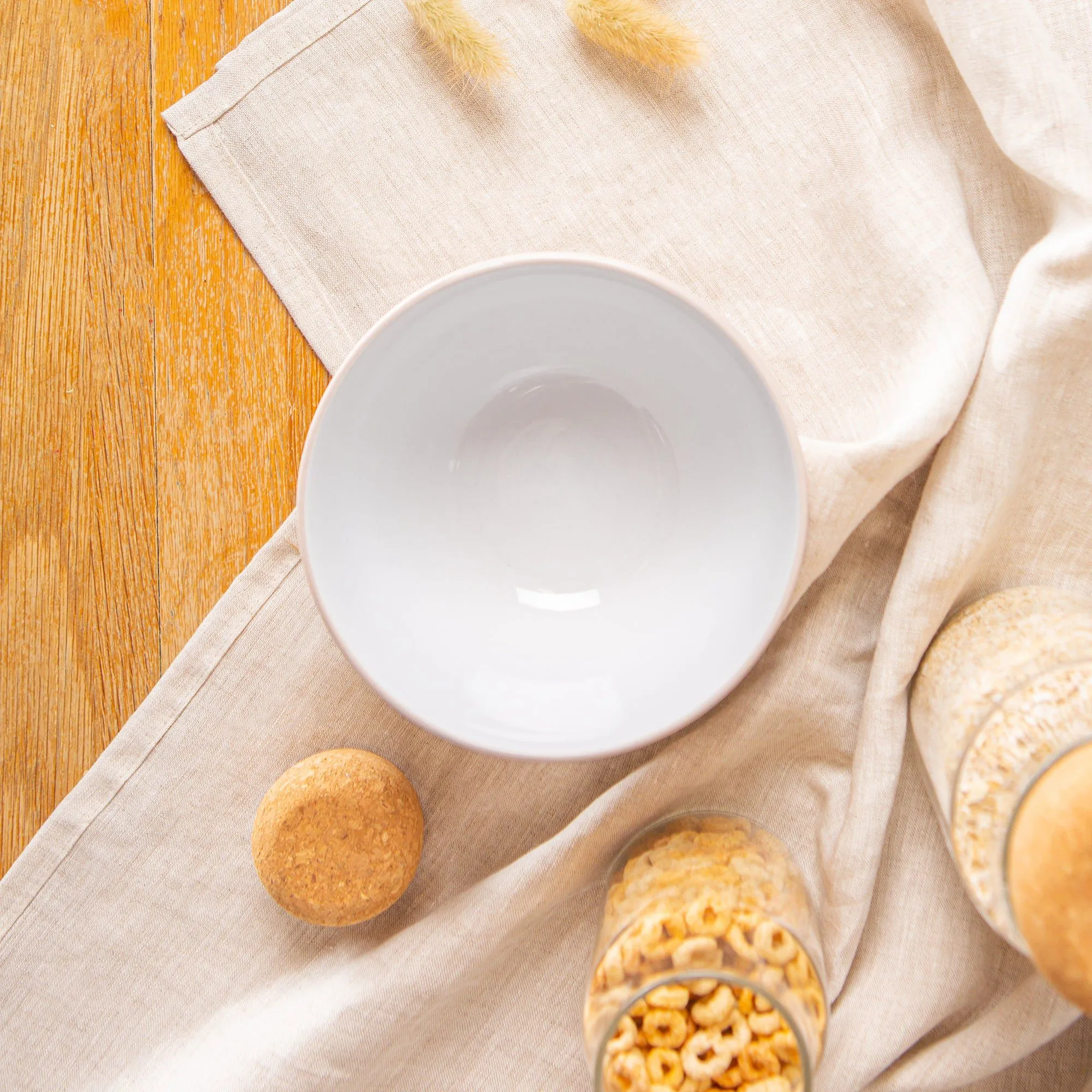 14cm Stoneware Cereal Bowls - Pack of Six - by Nicola Spring