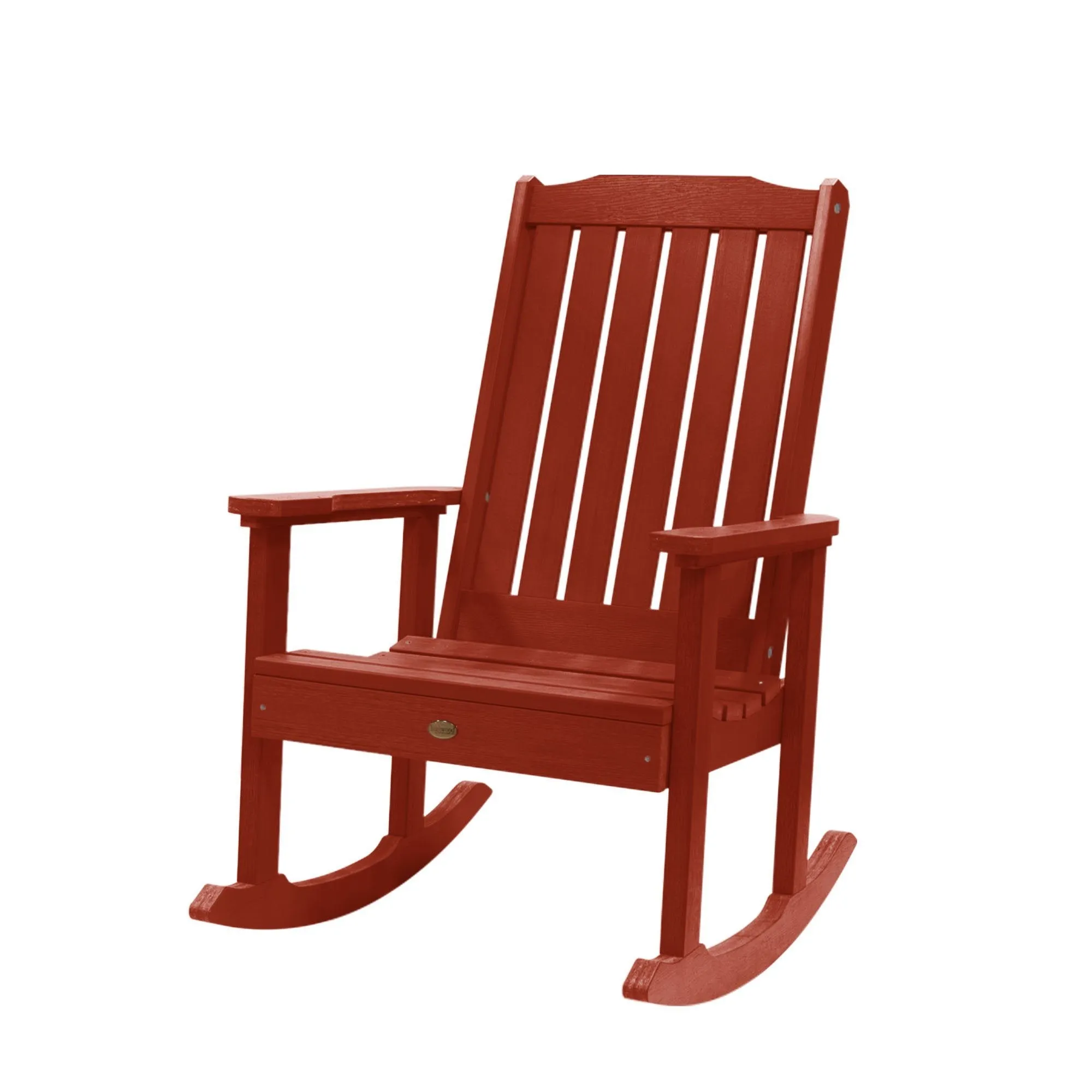 2 Lehigh Rocking Chairs with Adirondack Side Table