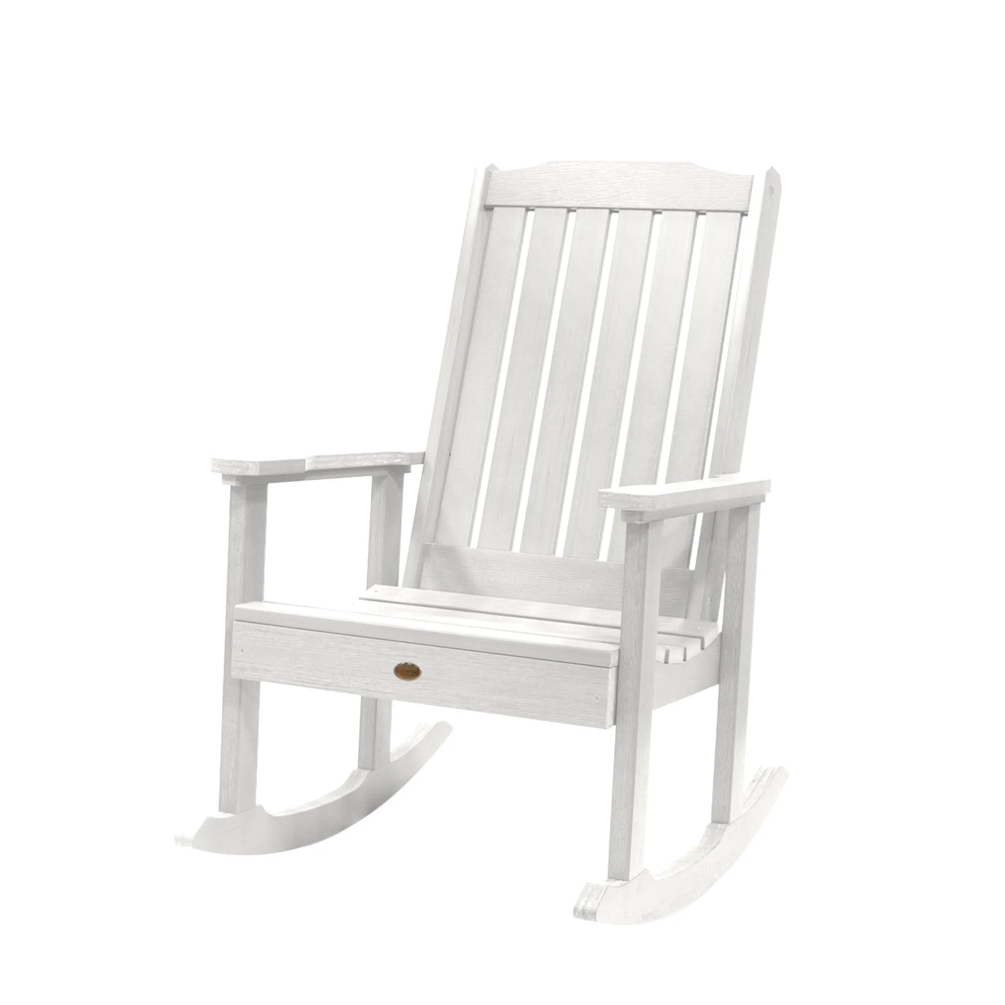 2 Lehigh Rocking Chairs with Adirondack Side Table