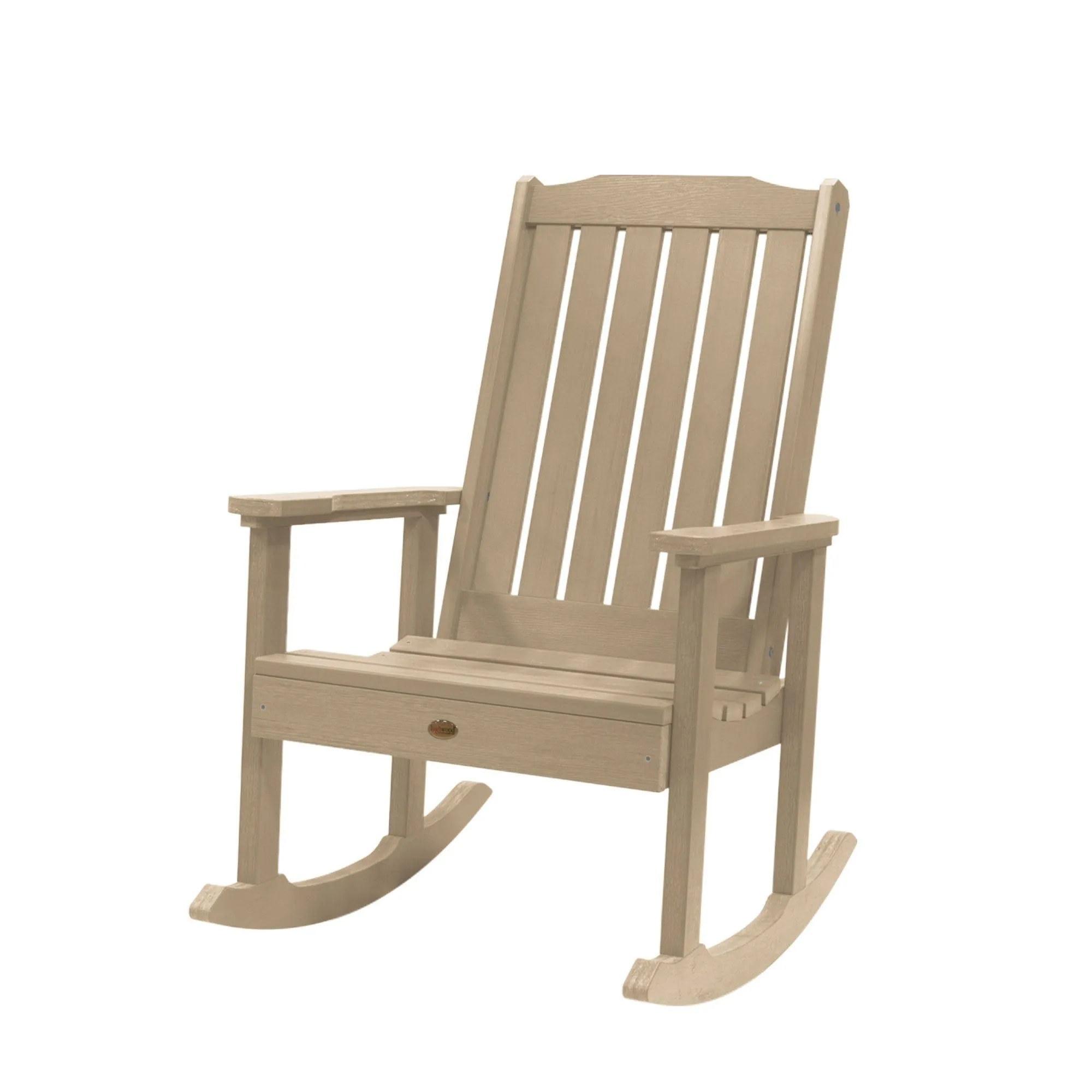 2 Lehigh Rocking Chairs with Adirondack Side Table