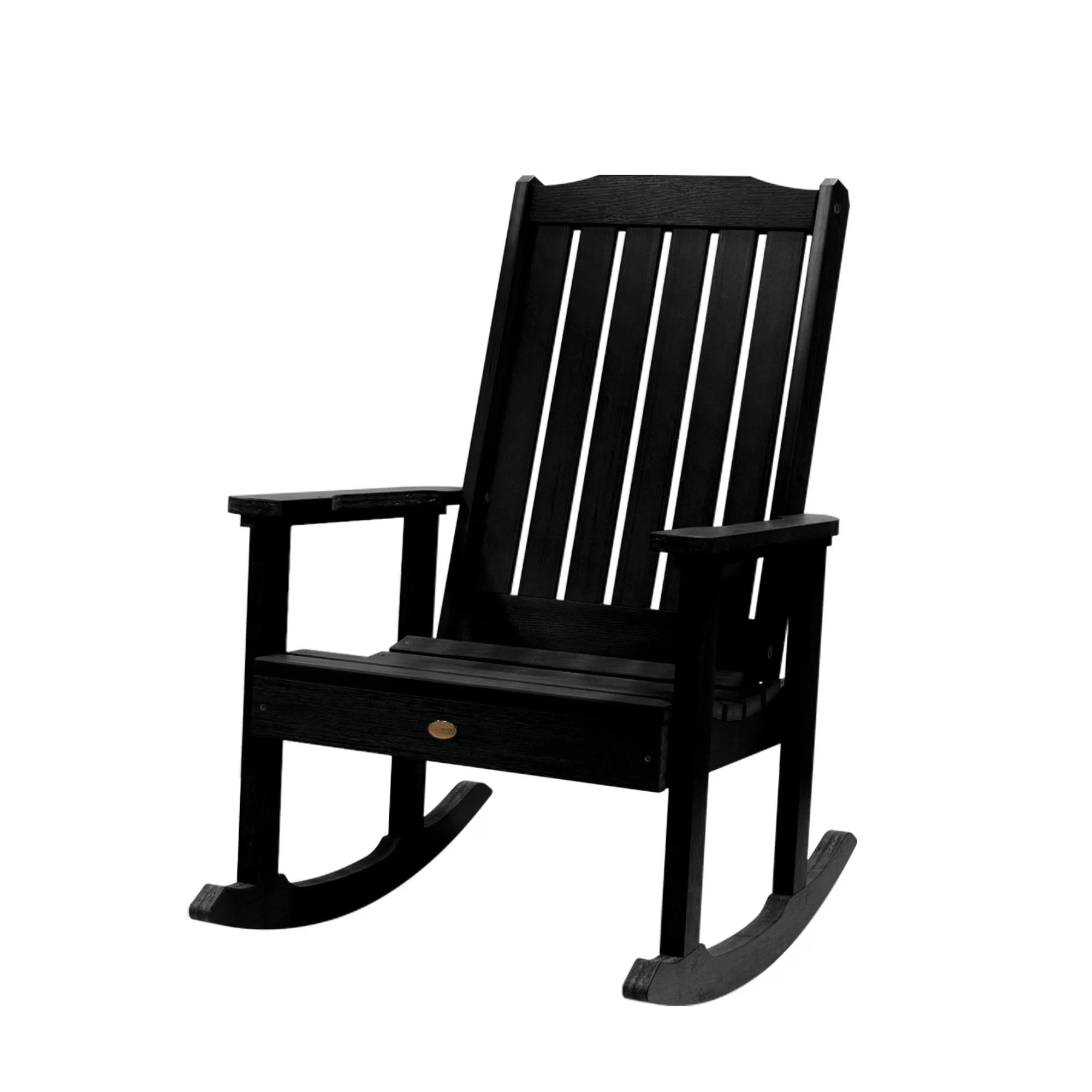 2 Lehigh Rocking Chairs with Adirondack Side Table