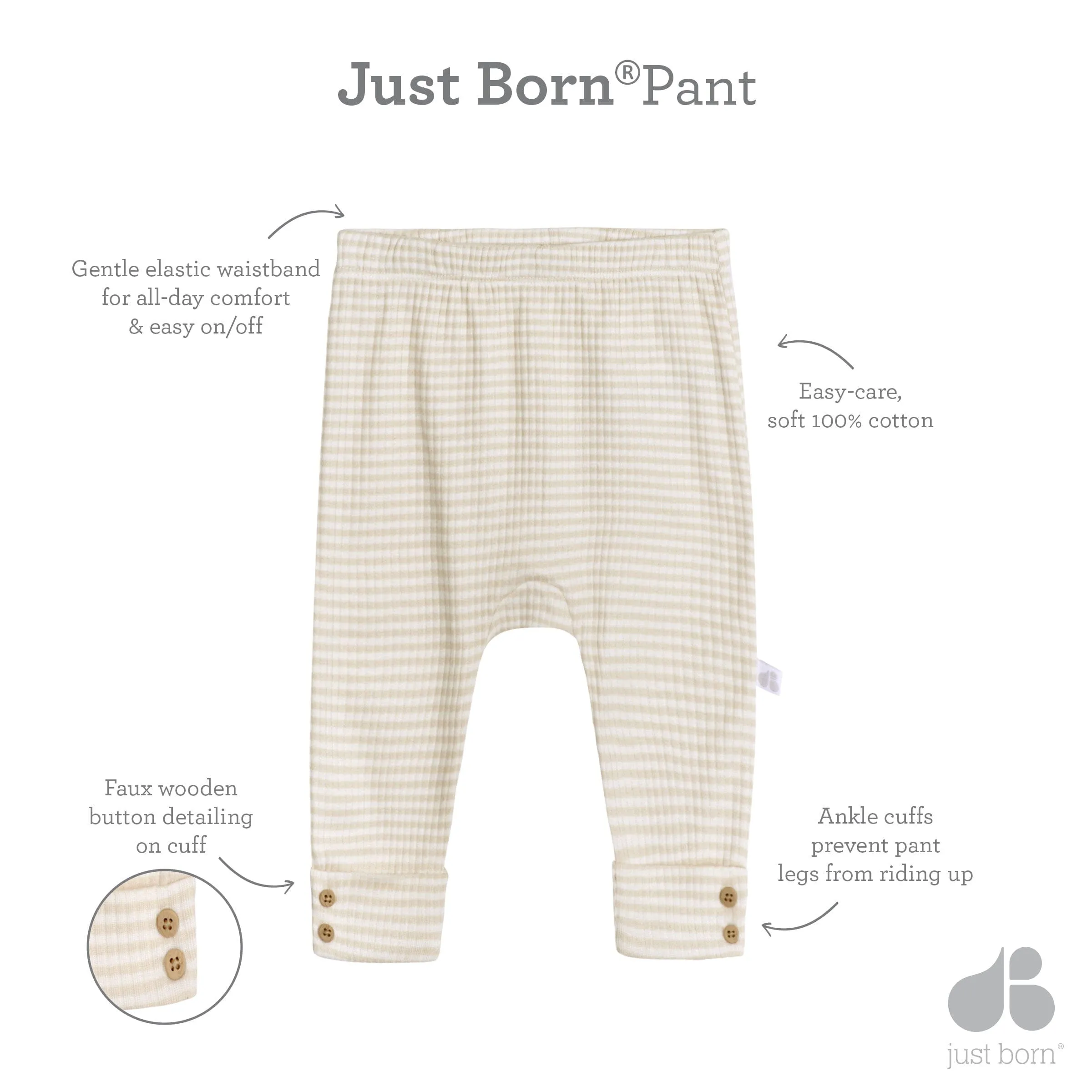 2-Pack Baby Boys Desert Cactus Pants