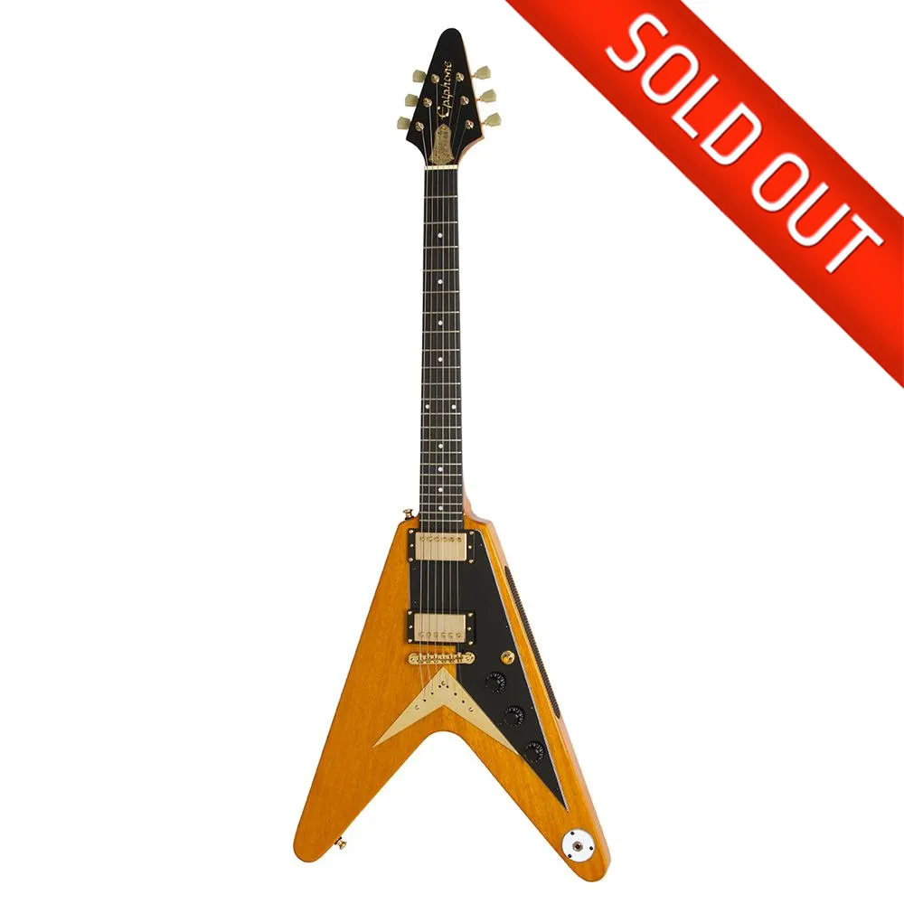 2017 Ltd Ed Joe Bonamassa 1958 "Amos" Korina Flying-V Outfit Custom Epiphone w/Case - Includes Two Meet & Greets (USA)