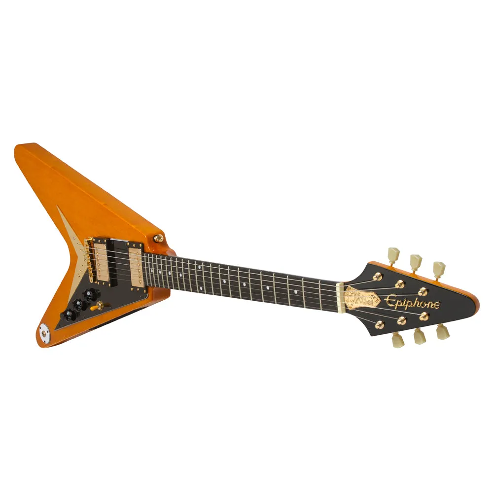 2017 Ltd Ed Joe Bonamassa 1958 "Amos" Korina Flying-V Outfit Custom Epiphone w/Case - Includes Two Meet & Greets (USA)