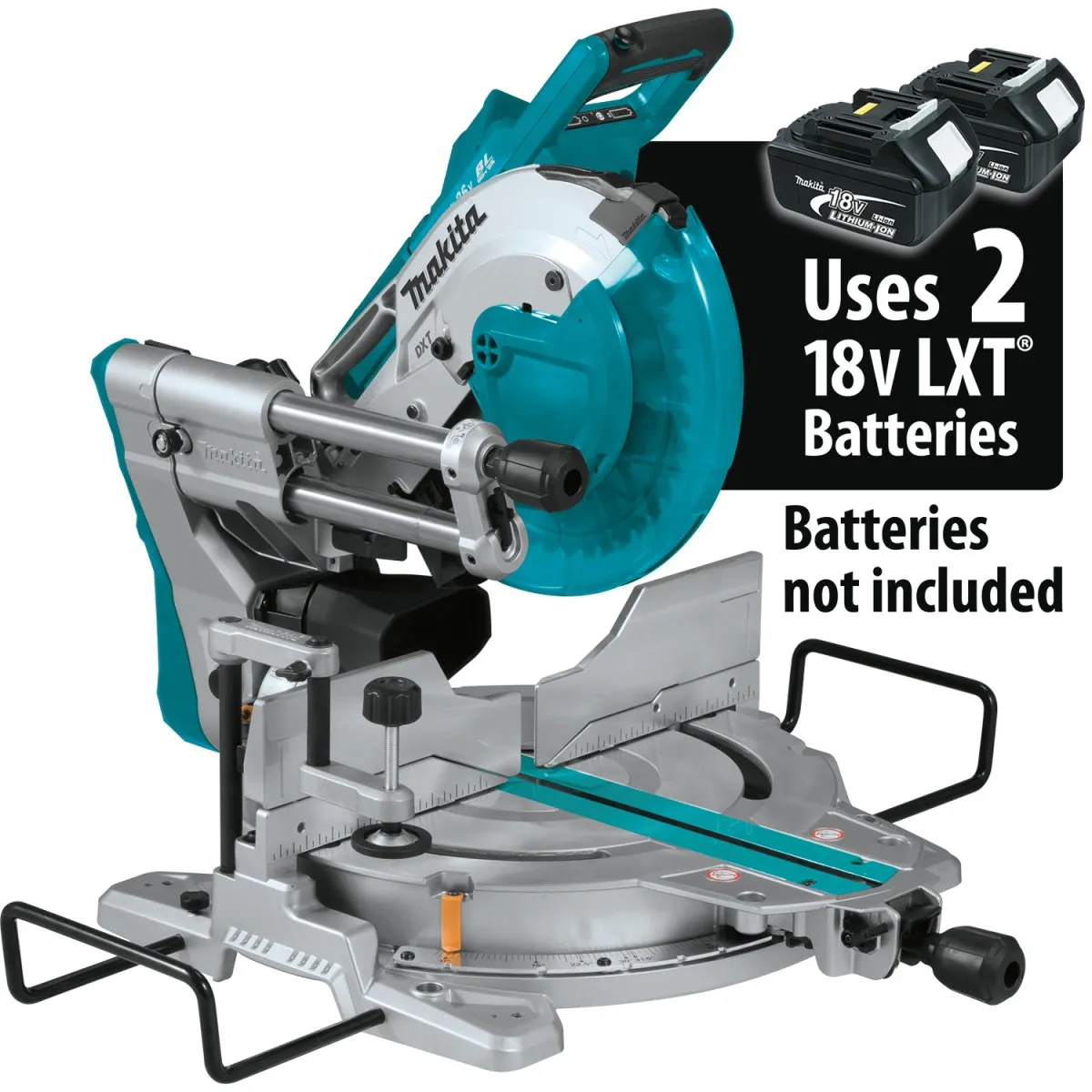 36V (18V X2) LXT® Brushless 10" Dual‑Bevel Sliding Compound Miter Saw with Laser