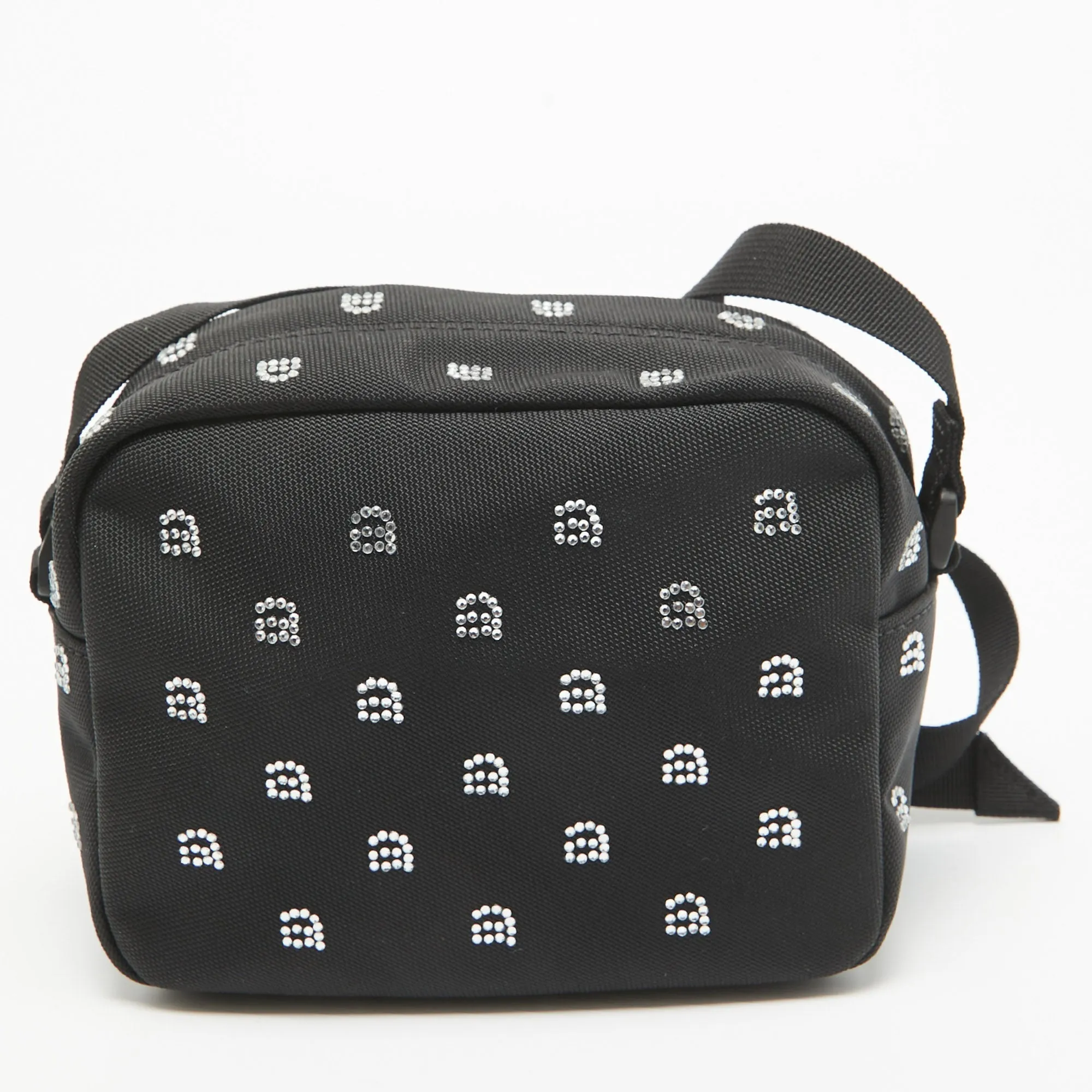 ALEXANDER WANG Black Nylon Embellished Wangsport Camera Bag