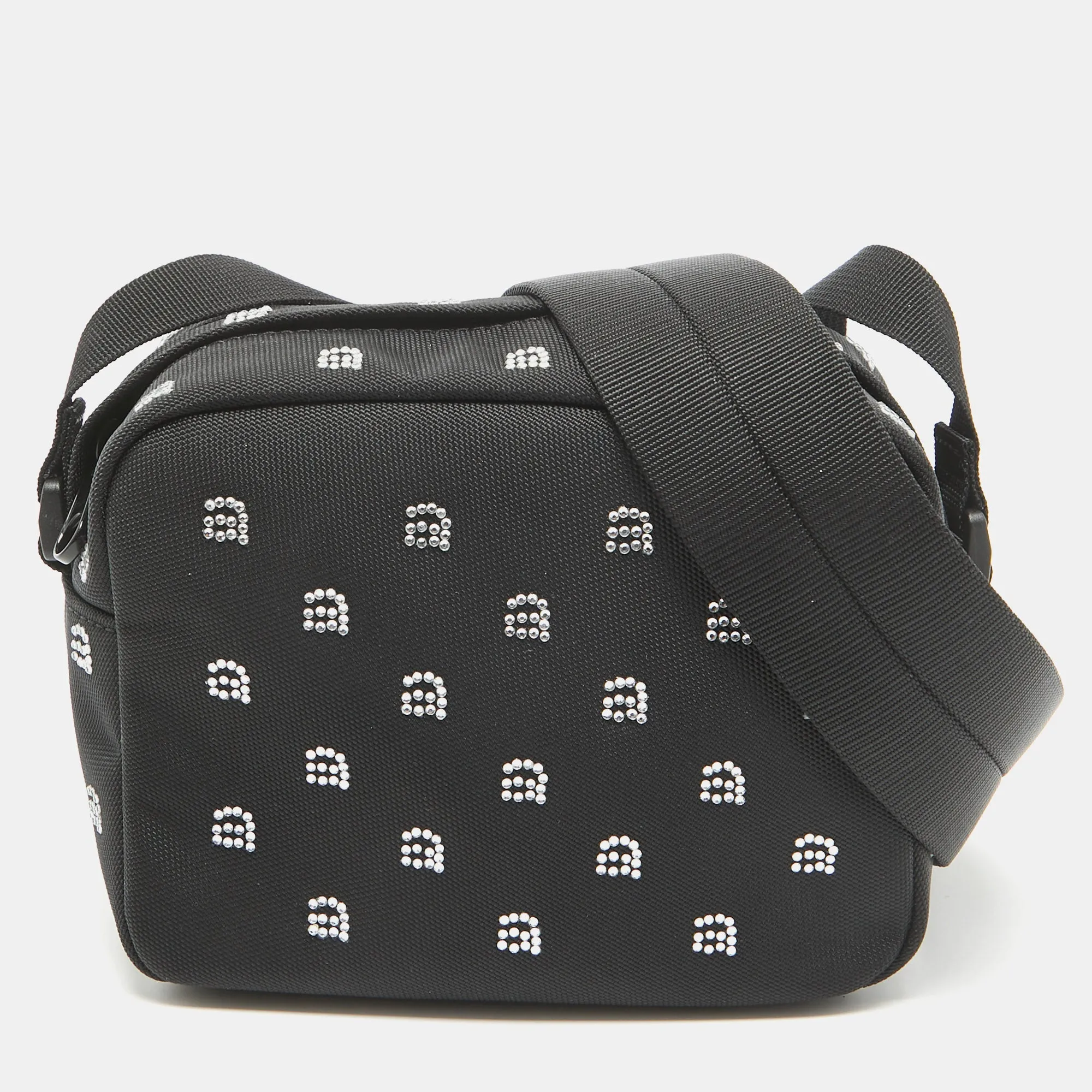 ALEXANDER WANG Black Nylon Embellished Wangsport Camera Bag