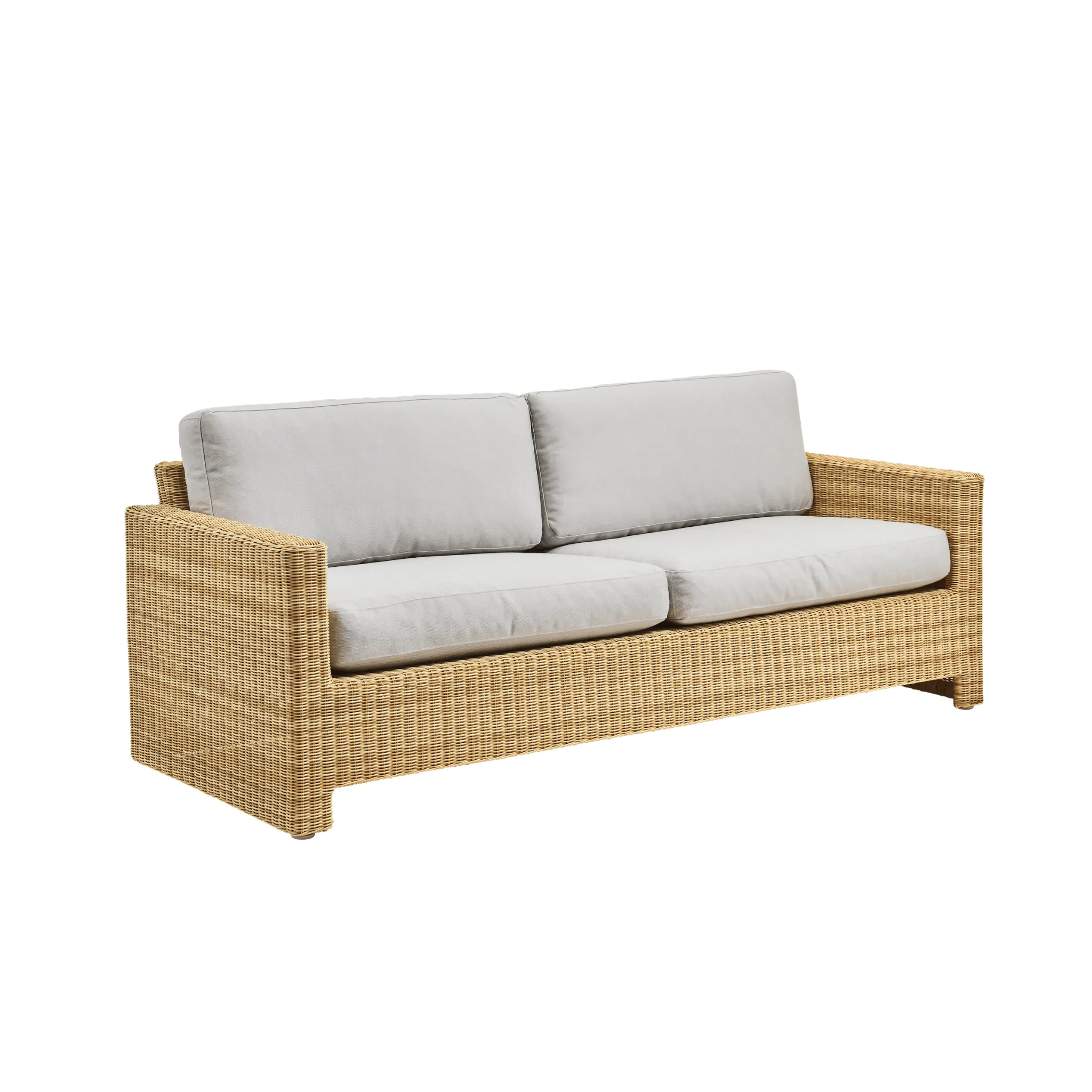 AluRattan™ Contemporary Outdoor 3-Seater Sofa