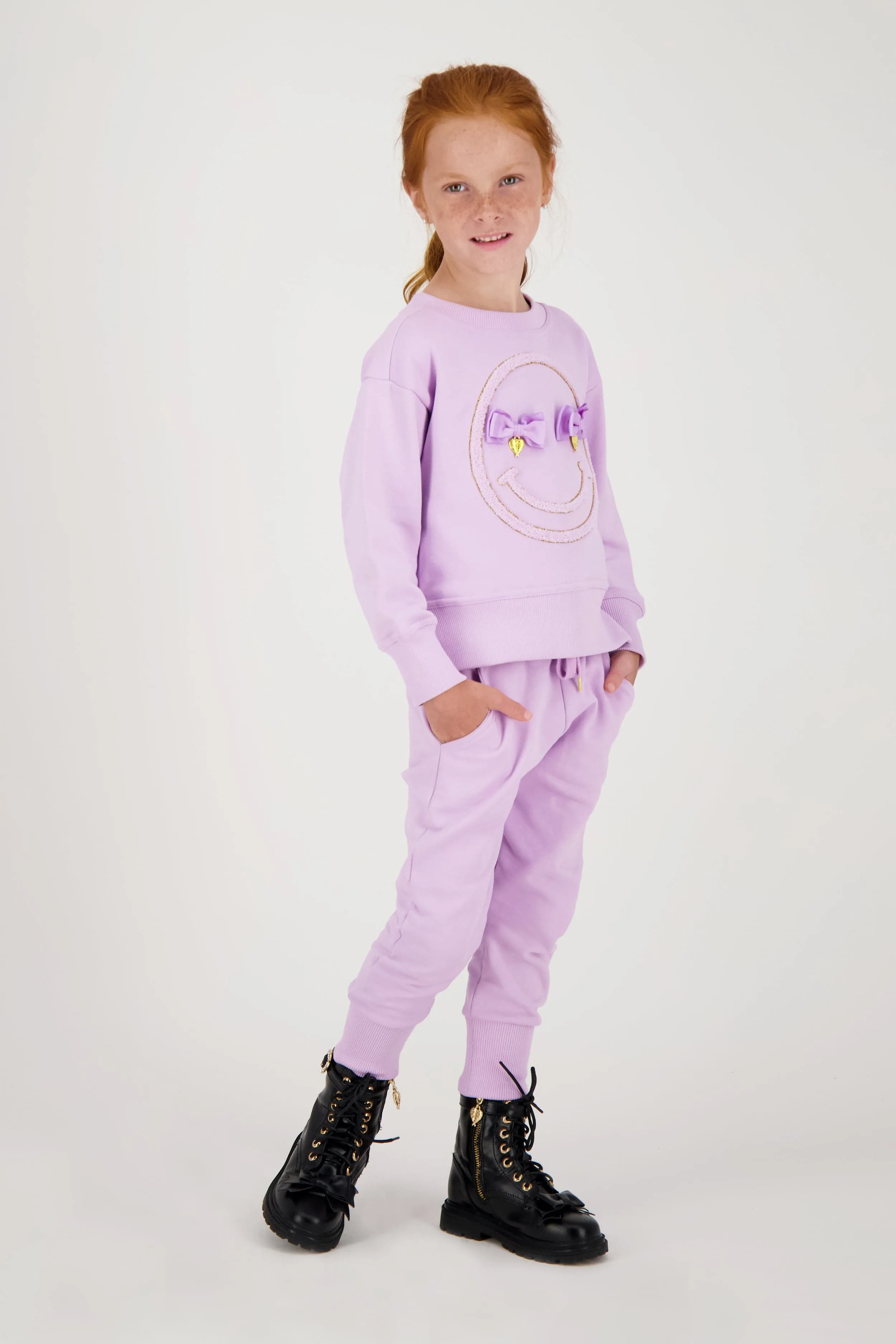 Angels Face Girls Alma Joggers in Purple