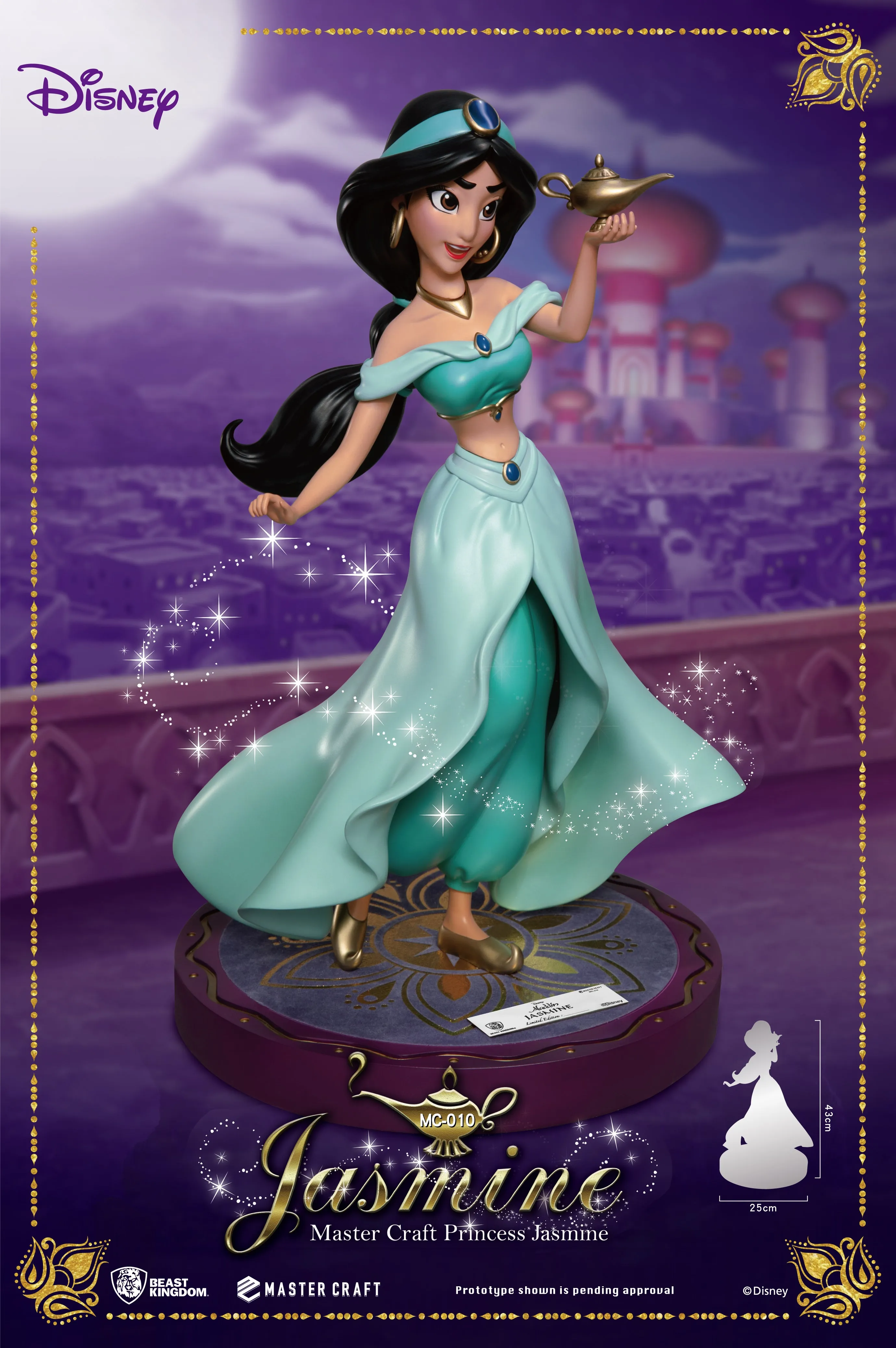 Beast Kingdom MC-010 Disney Master Craft Princess Jasmine