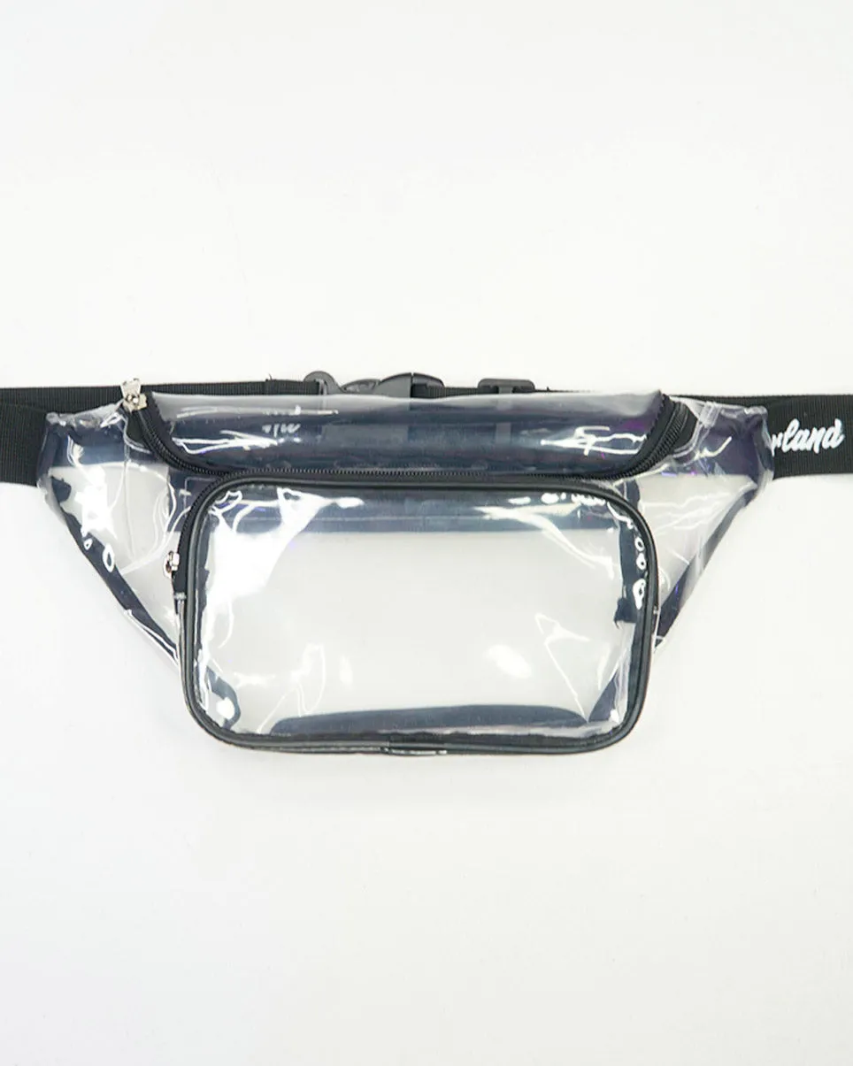 Black & Clear RW Fanny Pack