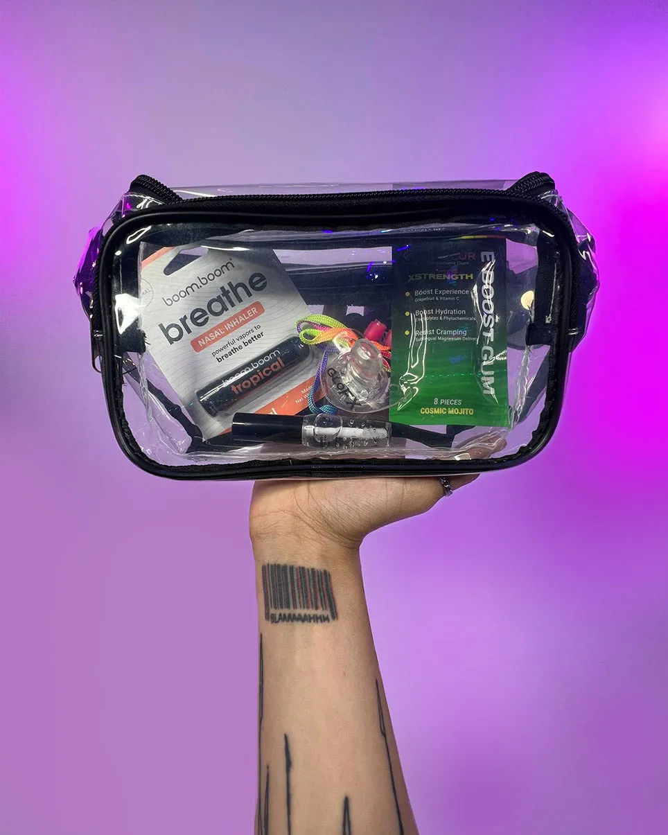 Black & Clear RW Fanny Pack