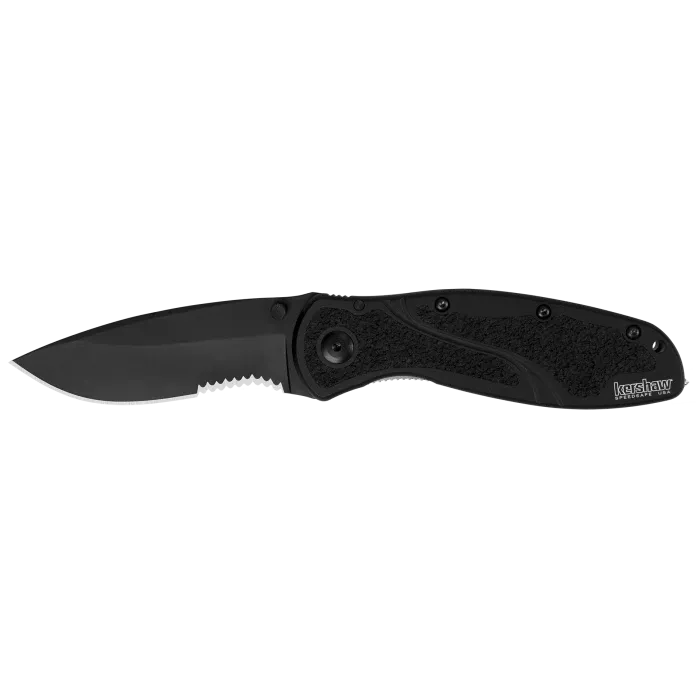 Blur Knife- Black Serrated