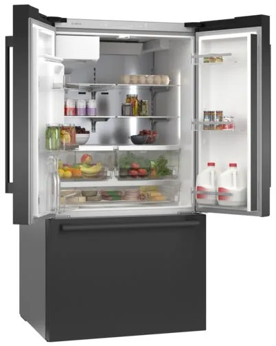 Bosch 36" Black Stainless Steel French Door Refrigerator (26.0 cu. ft.) - B36FD50SNB