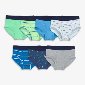 Brief 7-pack in cool breeze mix