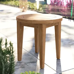 Brisbane Teak Wood Outdoor Patio Side Table by Modway