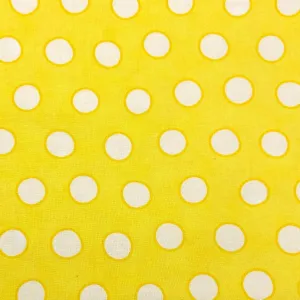 Bubble Dots Yellow | Dot Dot Dash | Quilting Cotton