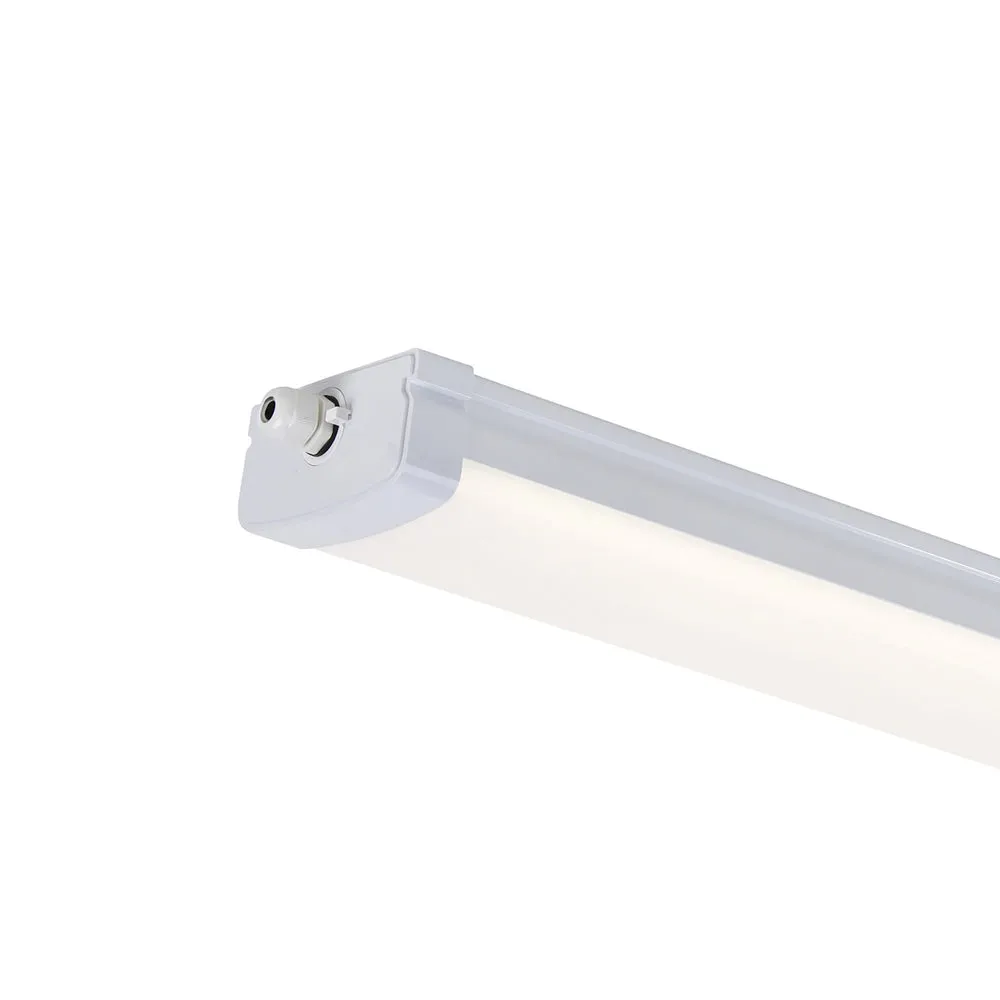 Burbank 90 Sensor Batten Light - White