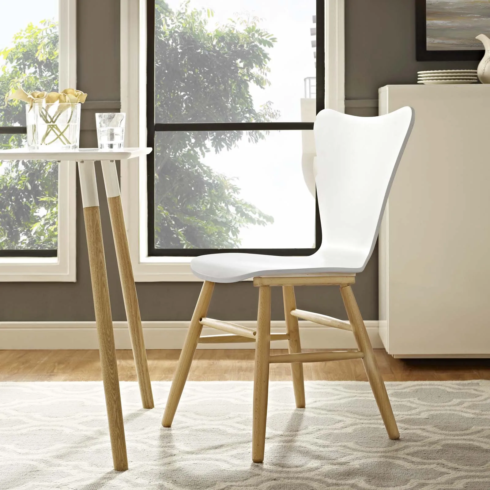 Cascade Wood Dining Chair by Modway