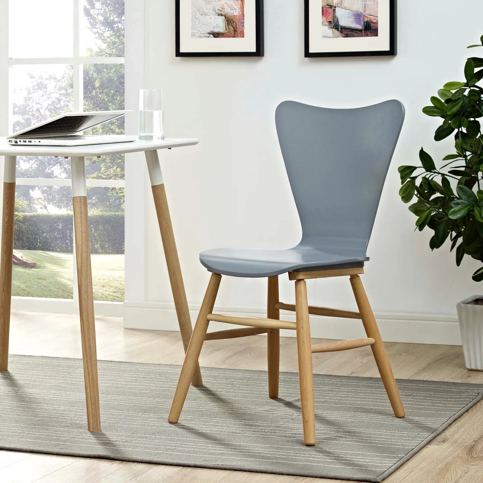 Cascade Wood Dining Chair by Modway