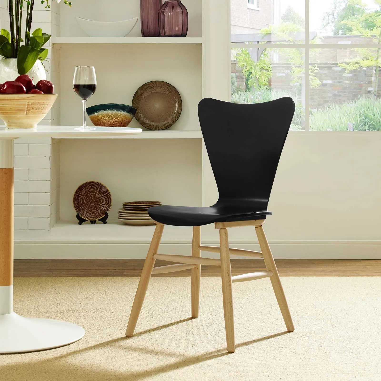 Cascade Wood Dining Chair by Modway