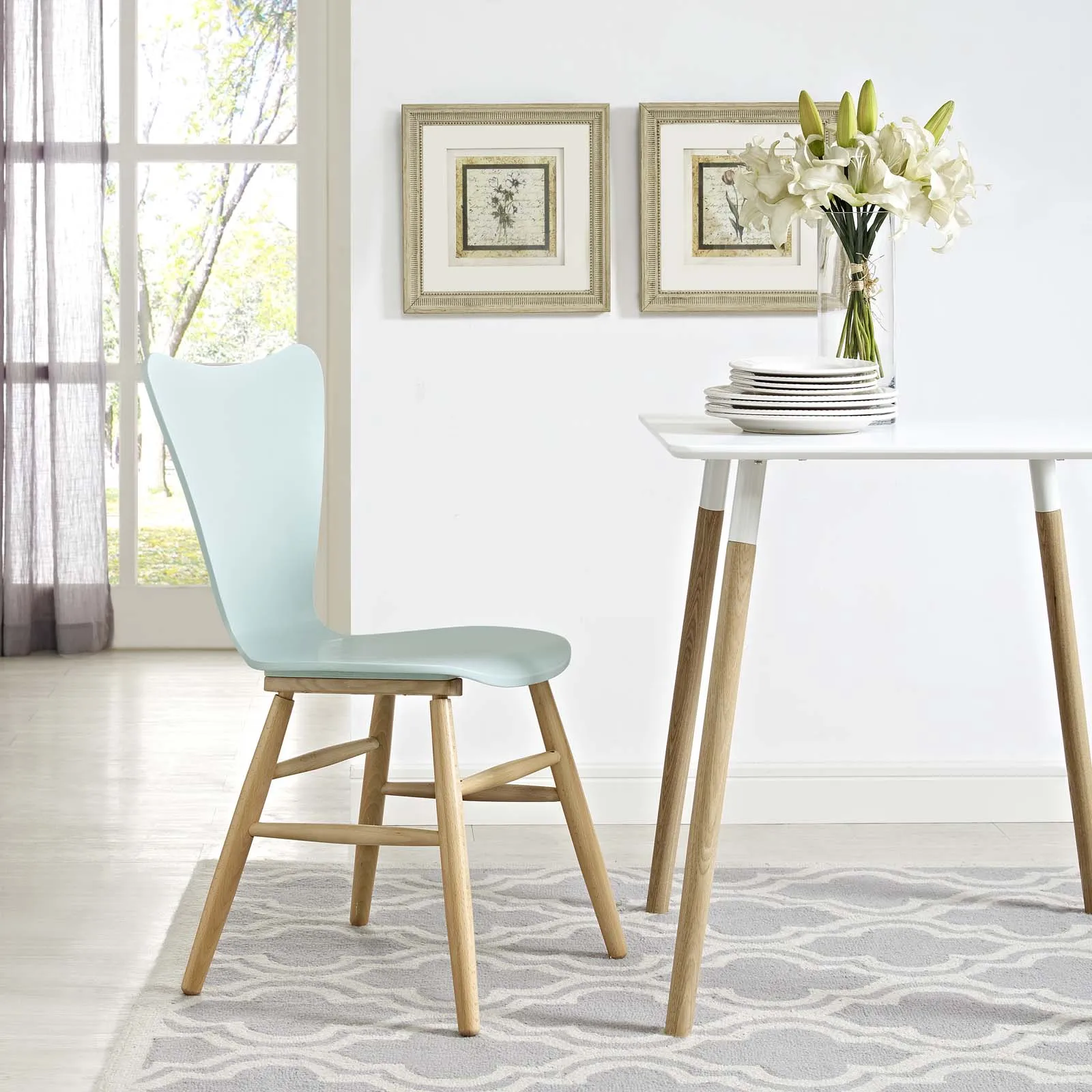 Cascade Wood Dining Chair by Modway