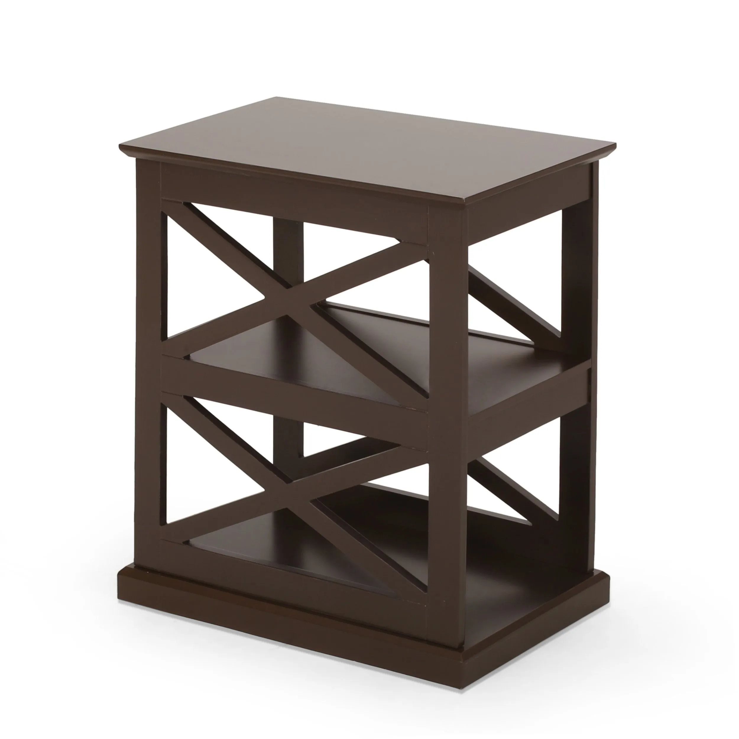 Contemporary 2 Shelf Side Table - NH626413