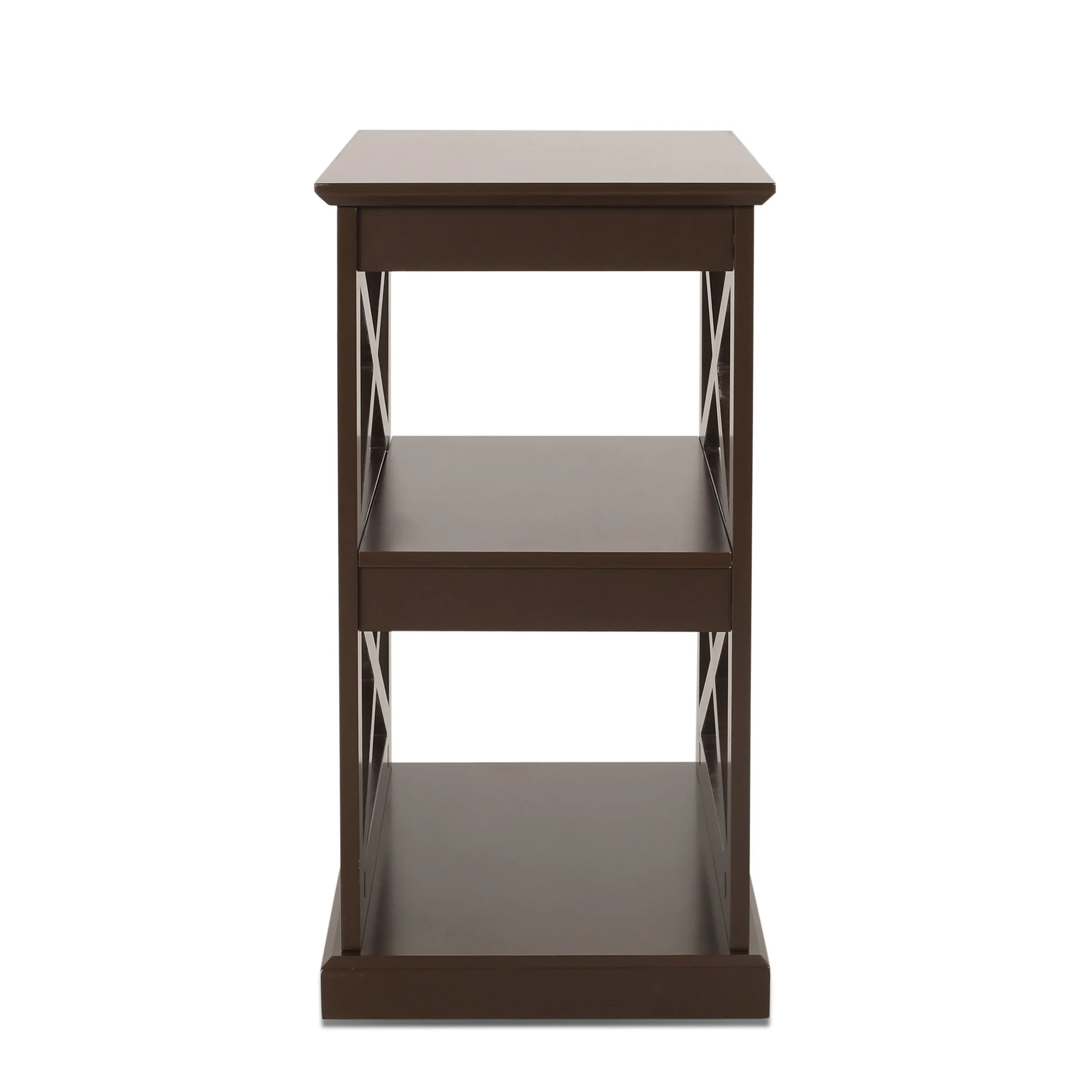 Contemporary 2 Shelf Side Table - NH626413