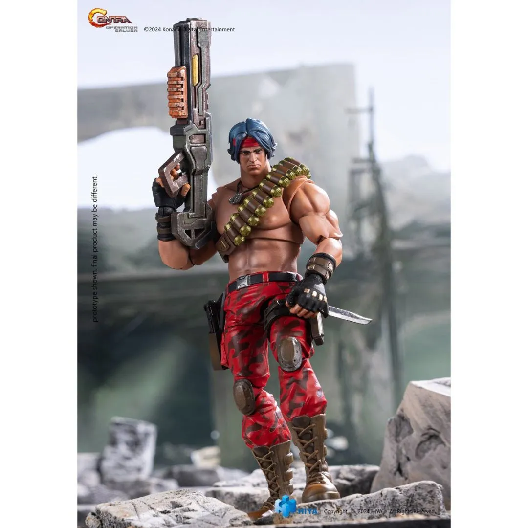 Contra: Operation Galuga Lance Bean Exquisite Action Figure By Hiya