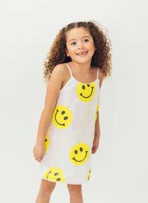 Don't Worry Be Happy Tank Dress Sequin Tank Dress