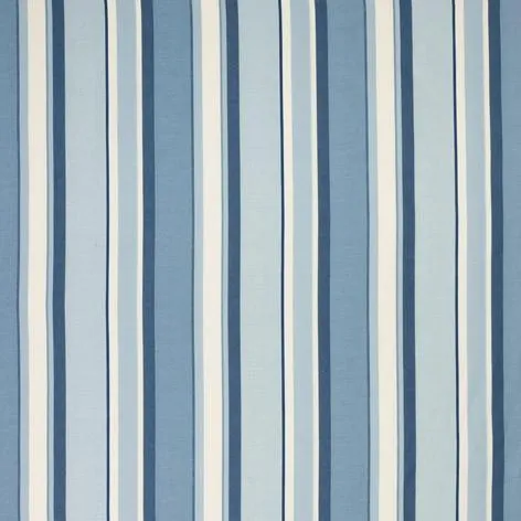 Eaton Stripe Royal Blue Fabric