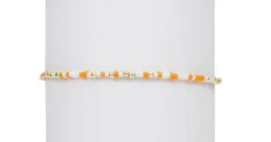 Enewton Hope Unwritten Bracelet in Orange and White