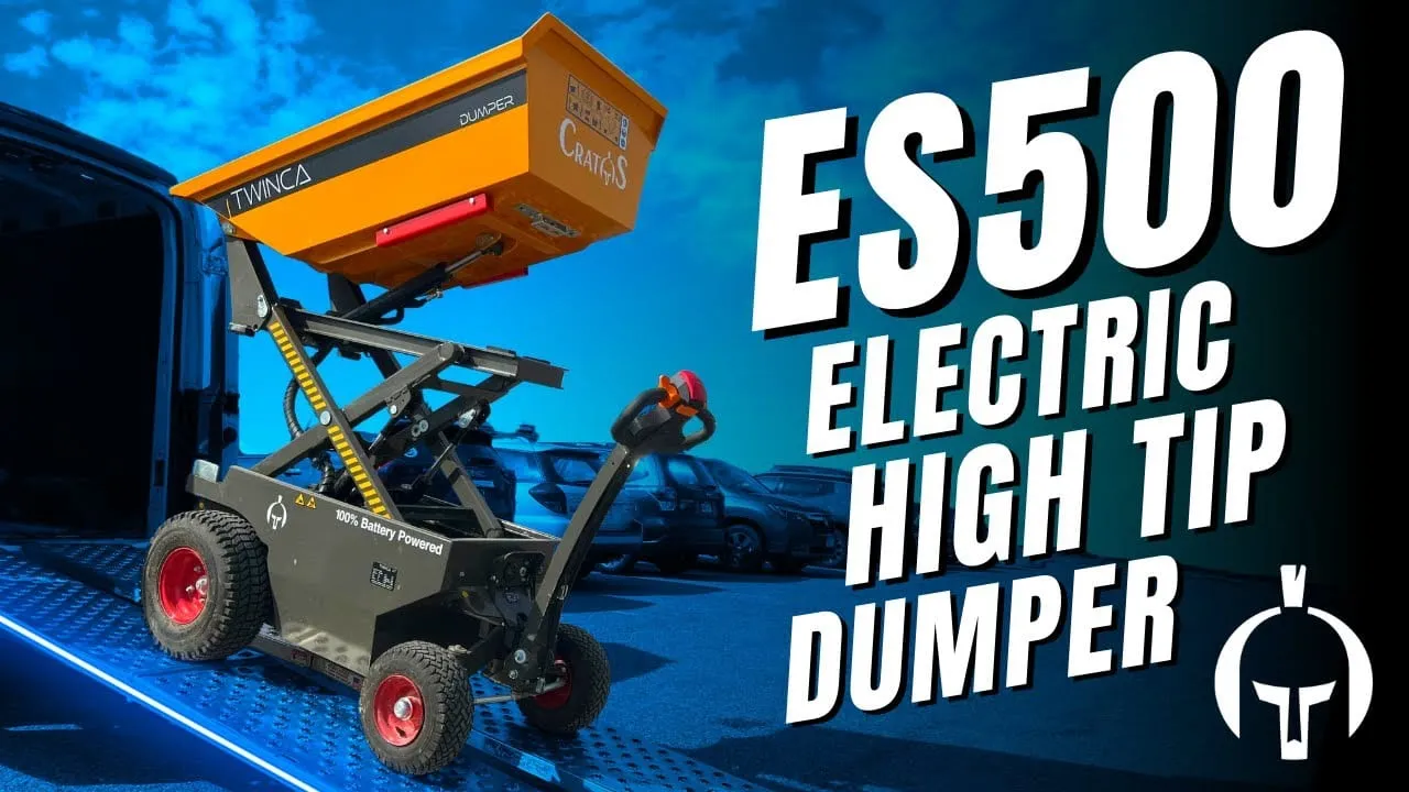 ES500 Battery-Powered High Tip Dumper