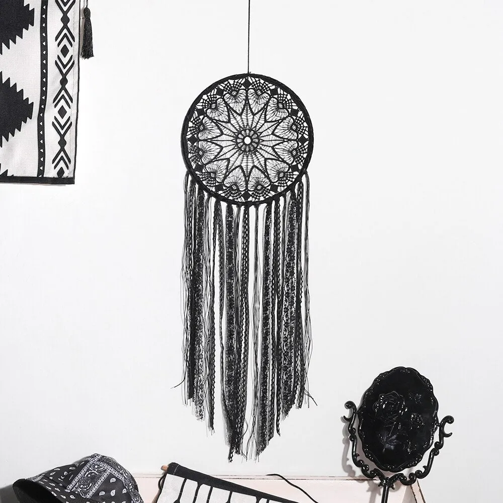 'Evil Eye' Black Dream Catcher