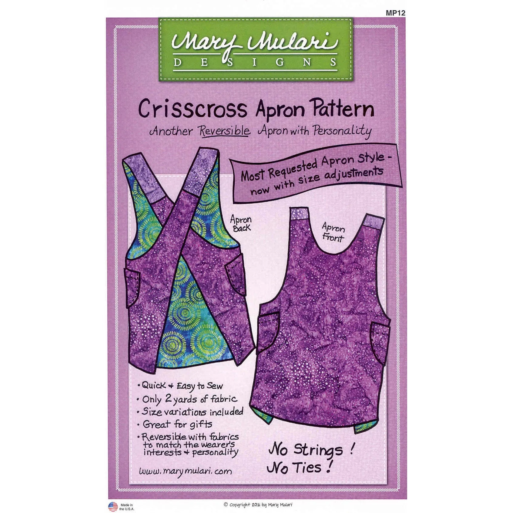 Fashion Duo: Crisscross Apron - Nuance