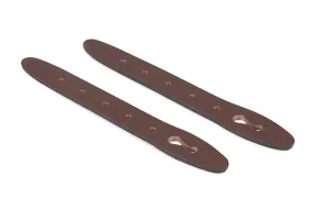 Front Straps - Chocolate Leather / Hadley Pro 2020 (Pair)