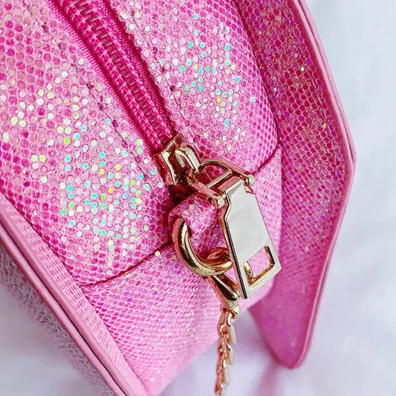 Glittery Ghost Purse - Pink or Blue