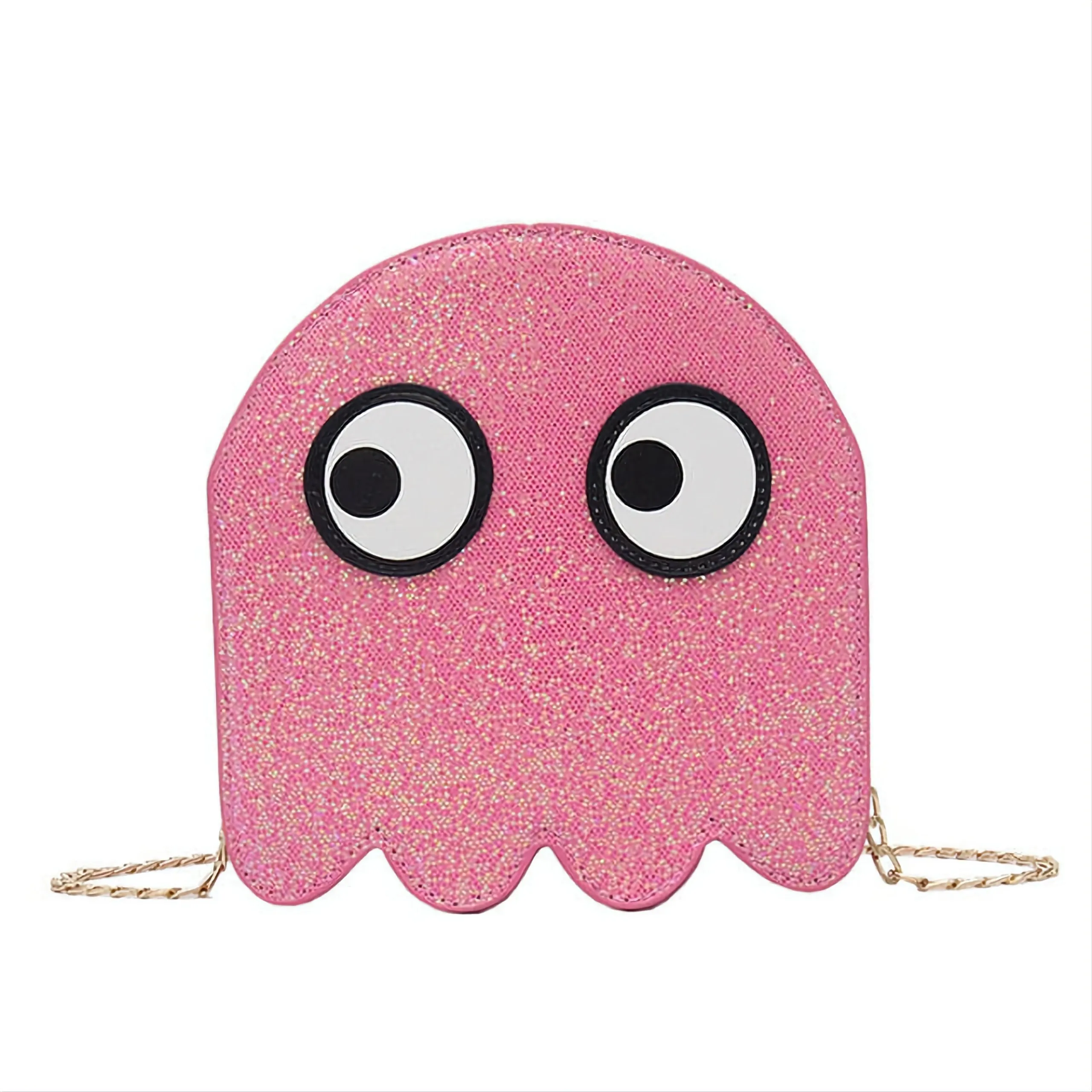 Glittery Ghost Purse - Pink or Blue