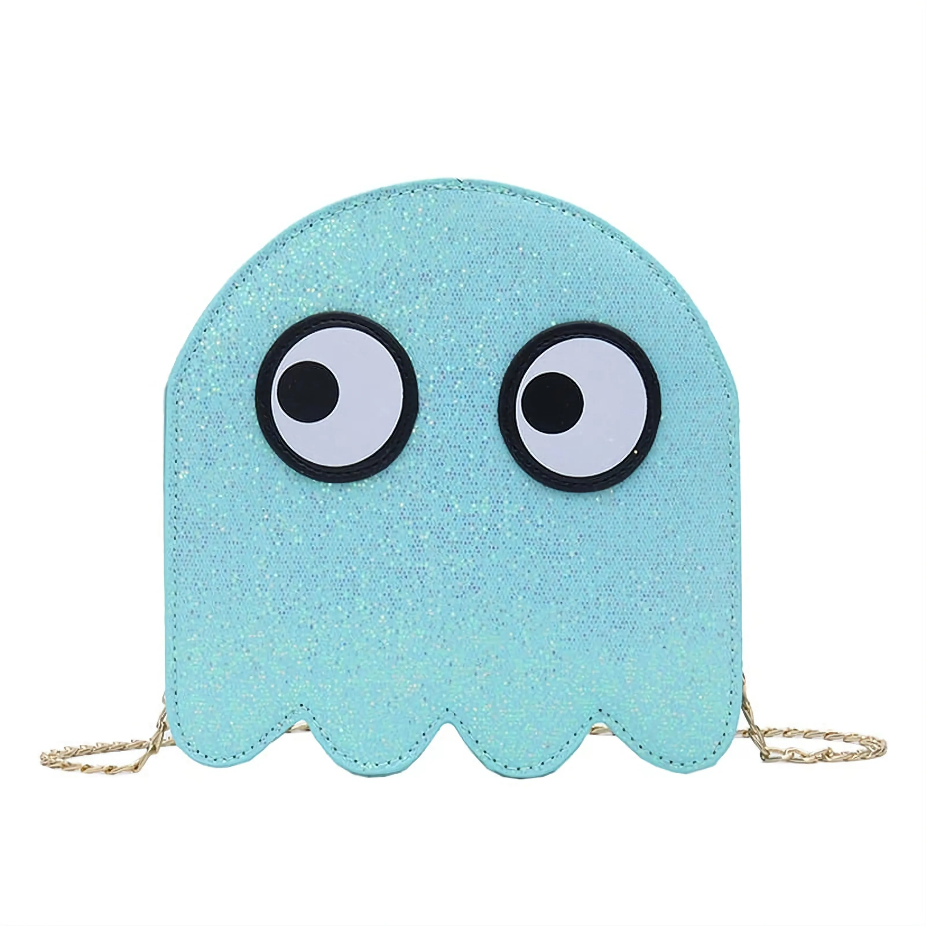 Glittery Ghost Purse - Pink or Blue