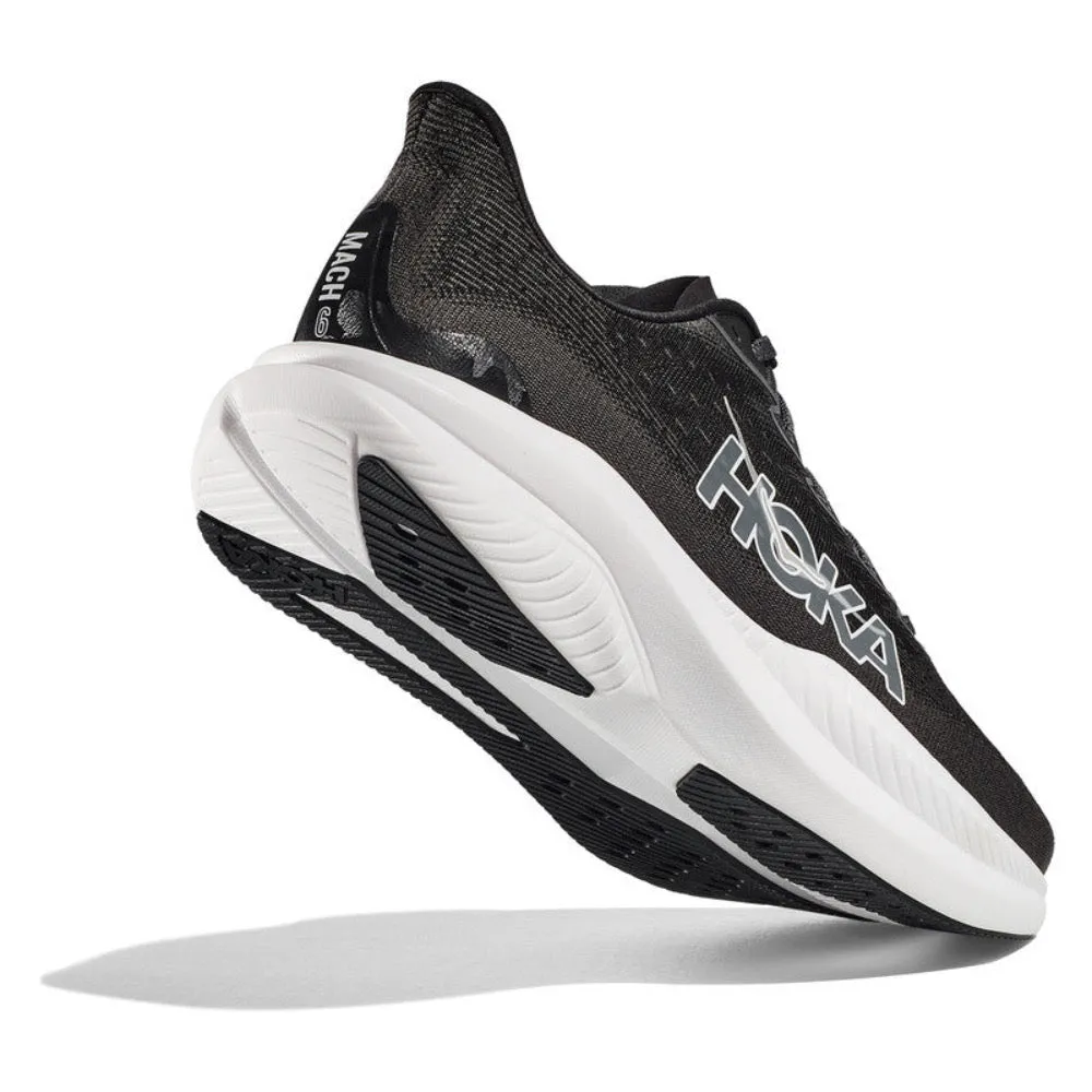 Hoka Women's Mach 6 Black / White