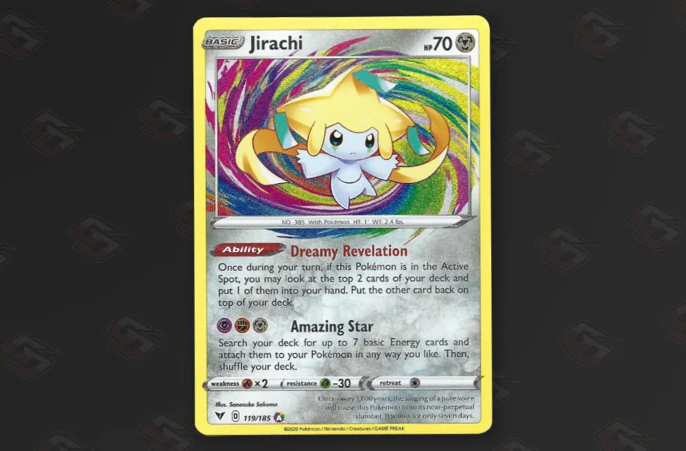 Jirachi 119/185 - Amazing Rare