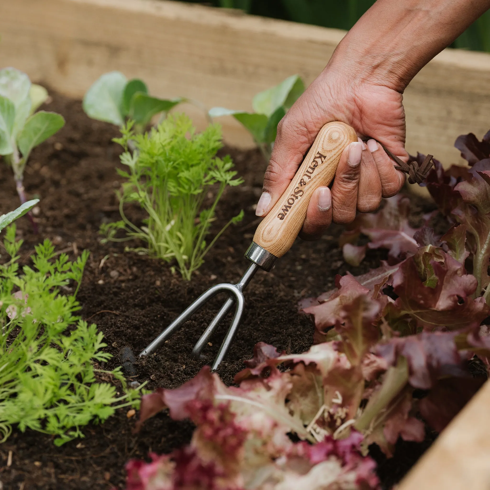 Kent & Stowe Garden Life Stainless Steel Hand Cultivator