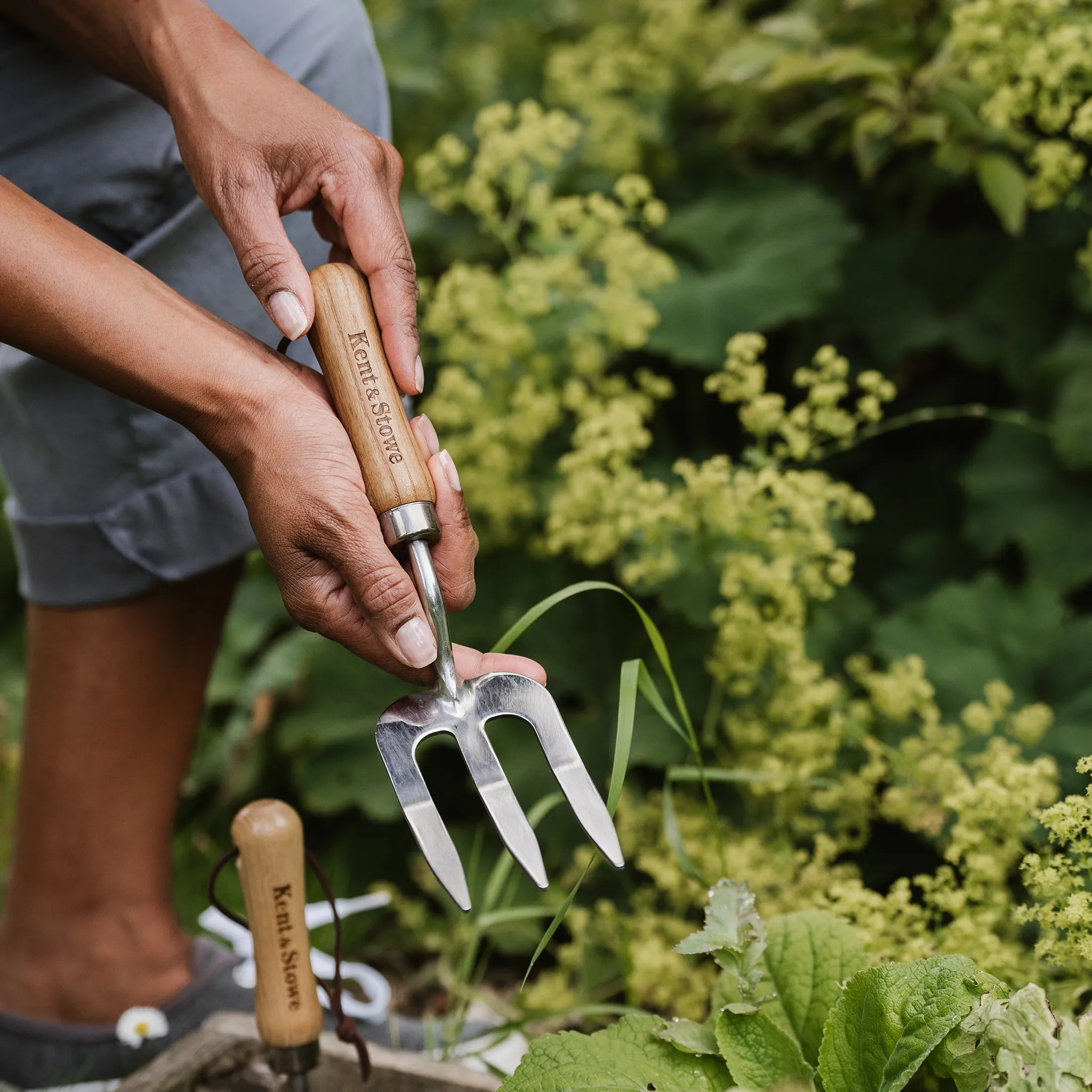 Kent & Stowe Garden Life Stainless Steel Hand Fork