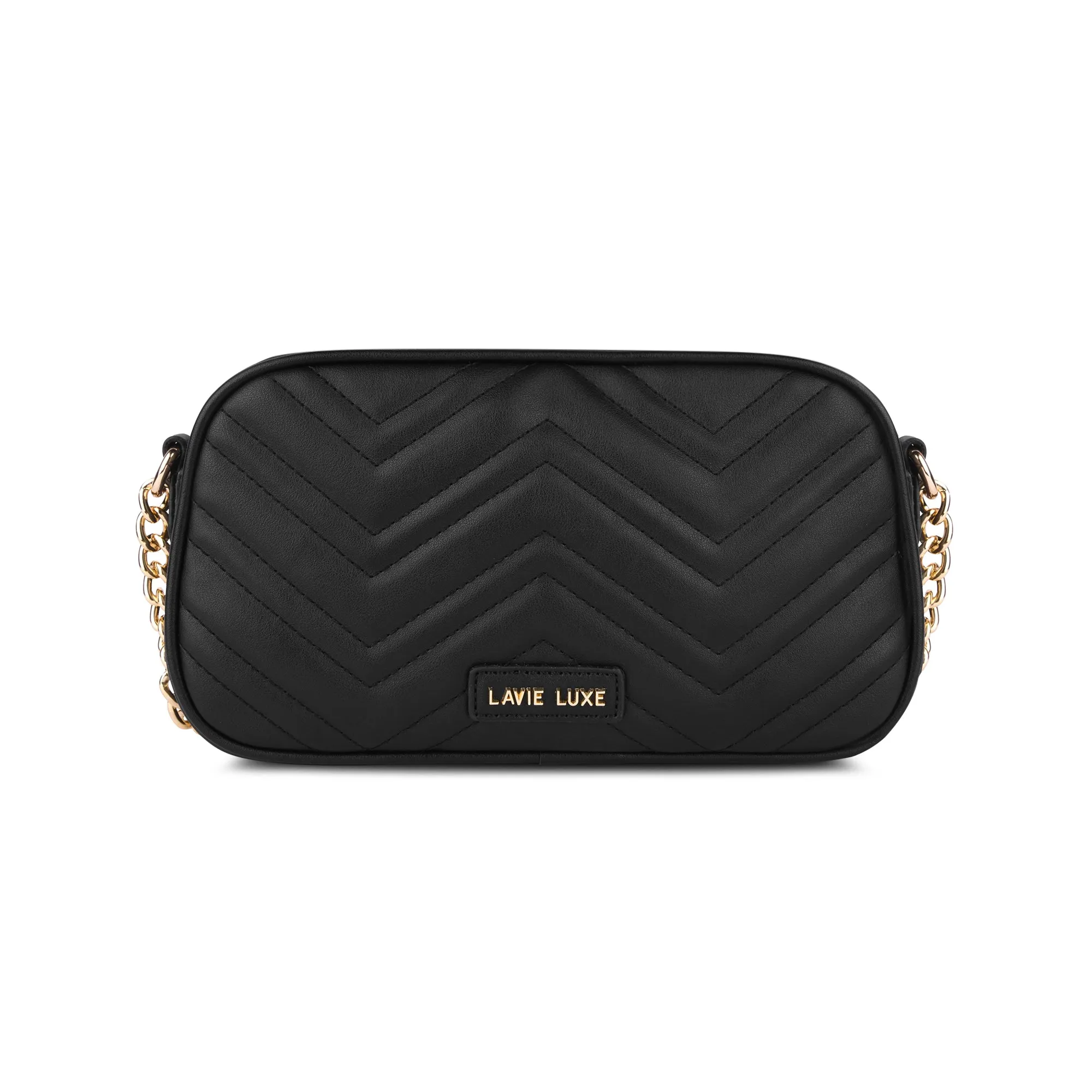 Lavie Luxe Aztec Box Black Medium Women's Sling