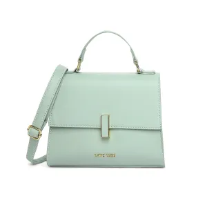 Lavie Luxe Mint Medium Women's Ipsy Flap Satchel Bag